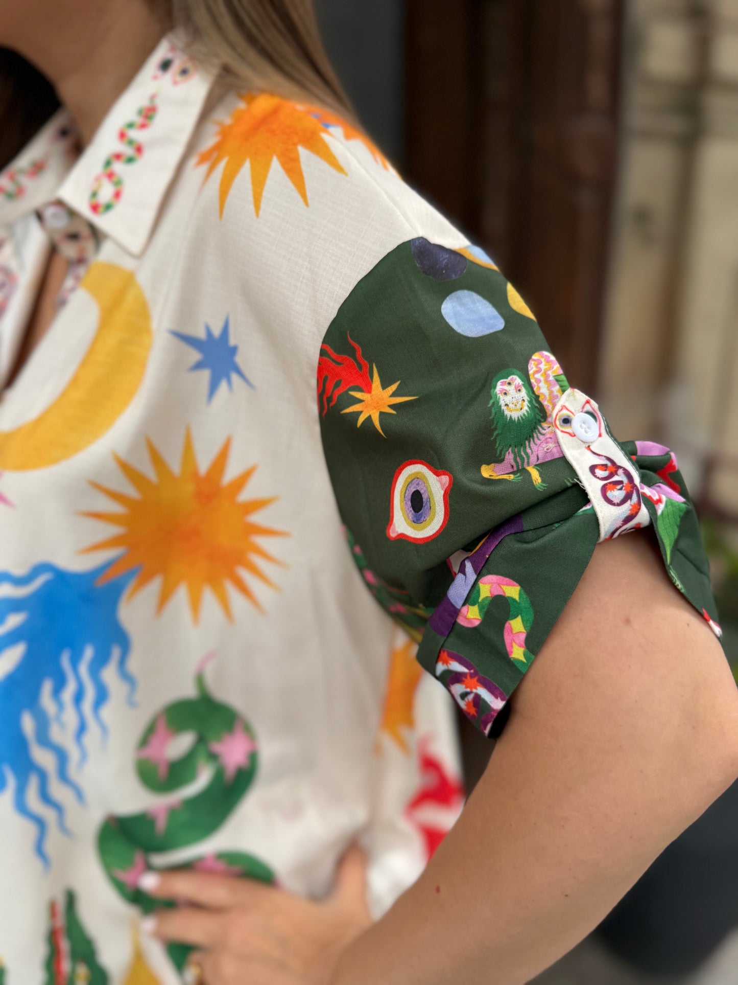 Blouse and pantsuit "Magic"