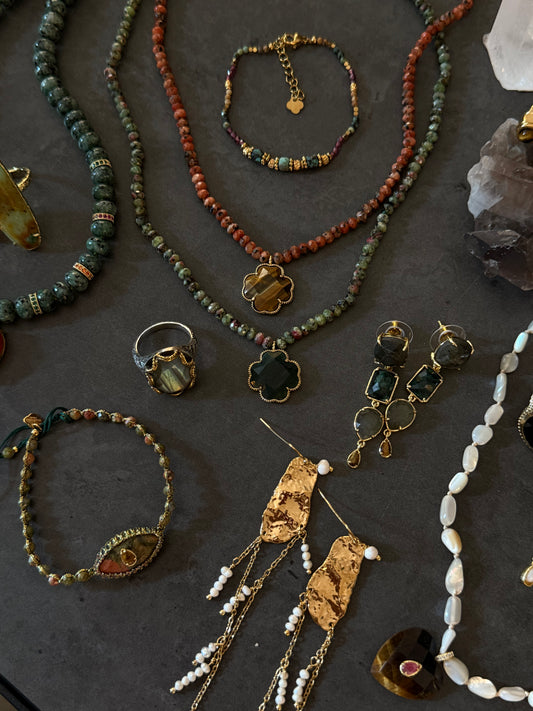 Unakite Friendship Bracelet