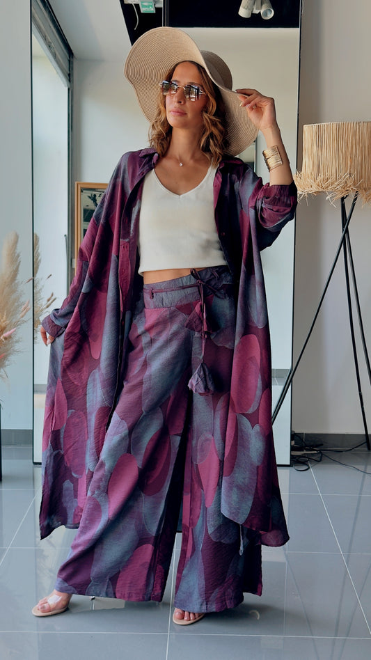 Kelnių ir palaidinės kostiumėlis “Sutemų keliautoja”