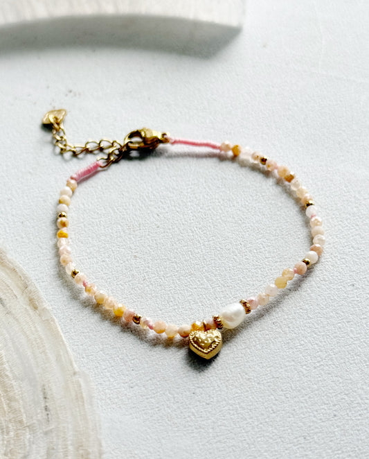Pink Opal Bracelet