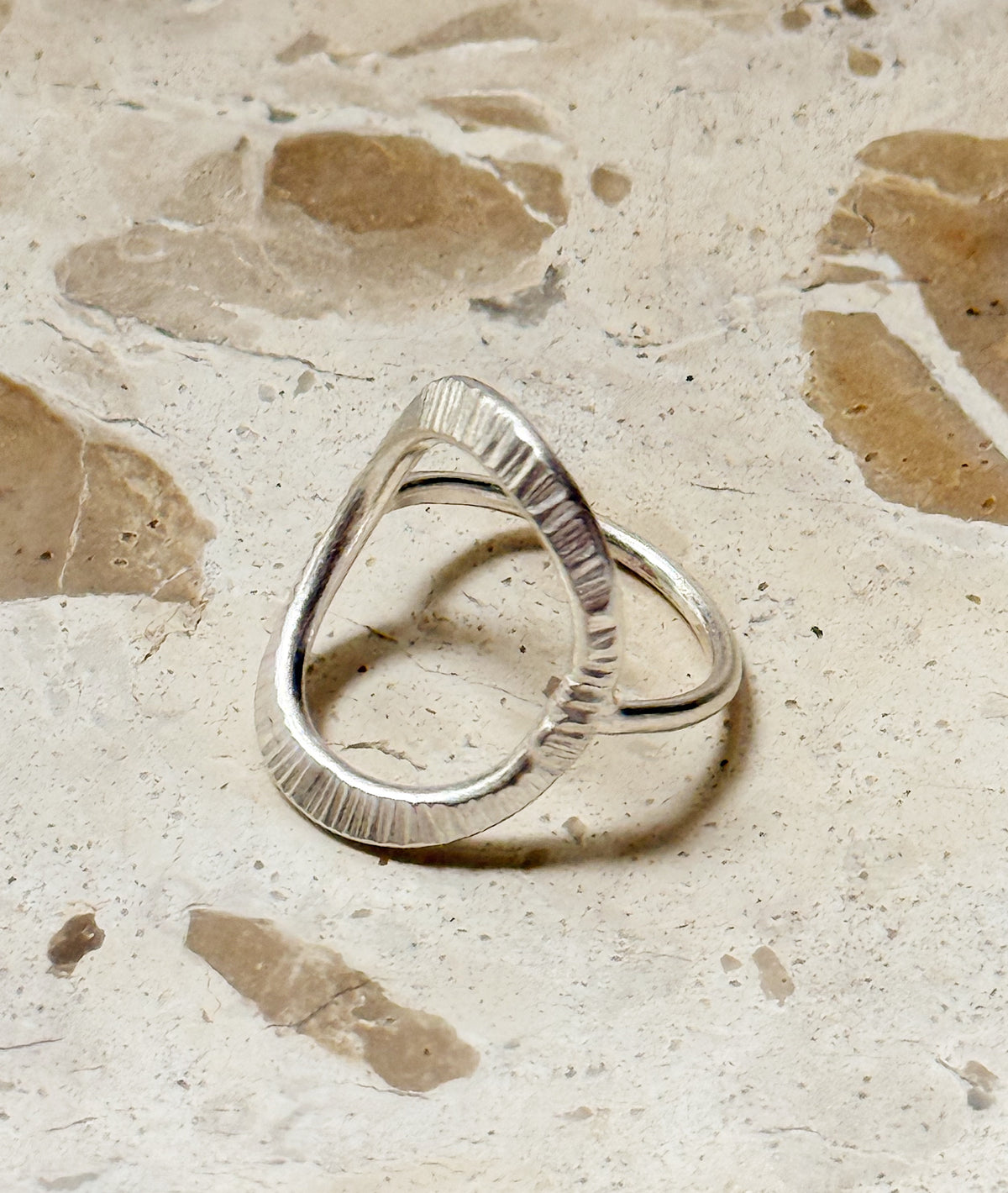 Silver Ring "Circle of Light"