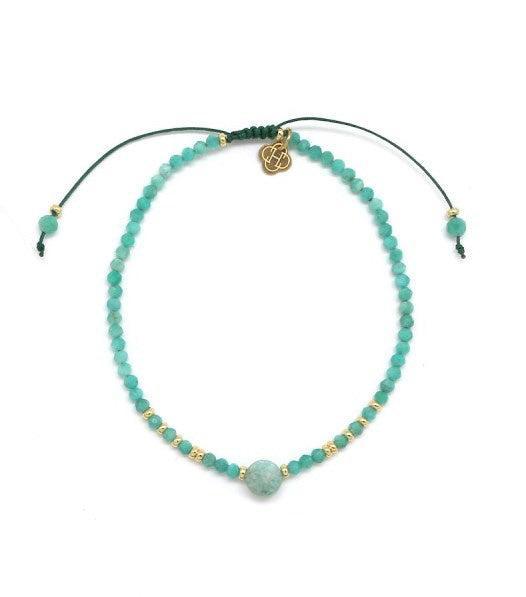 Amazonito draugystės apyrankė