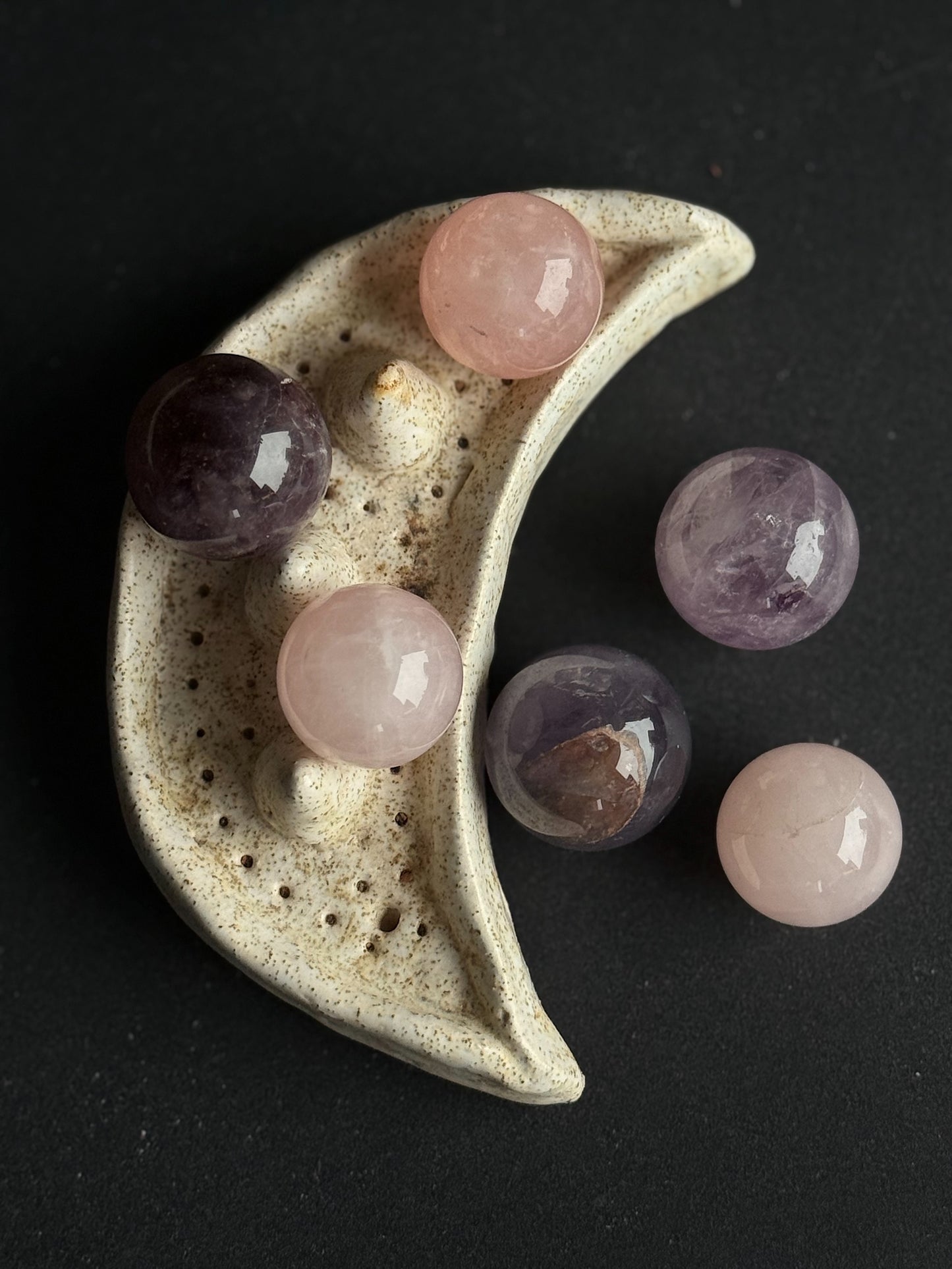 Amethyst sphere