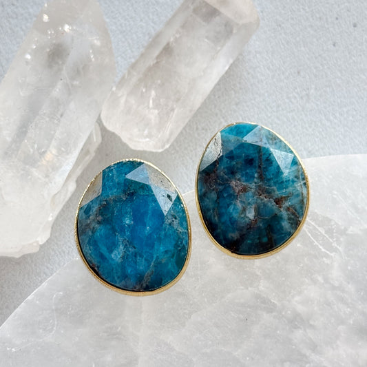 Apatite earrings