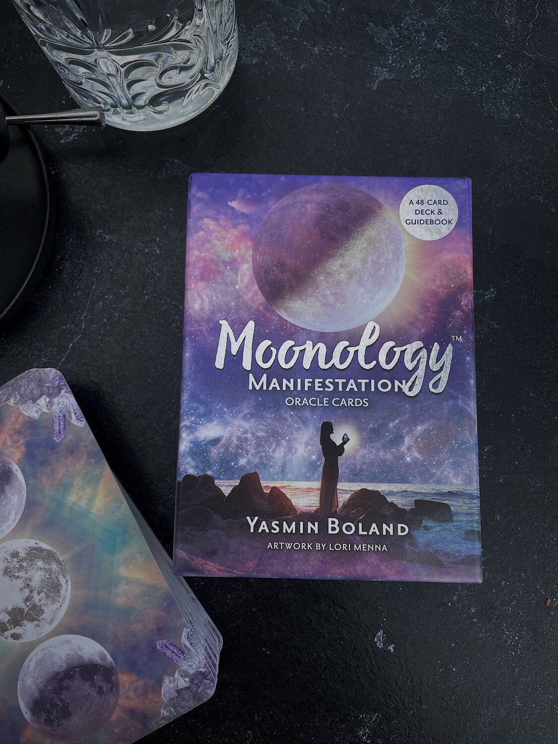 Astrologinės kortos „Moonology Manifestation"