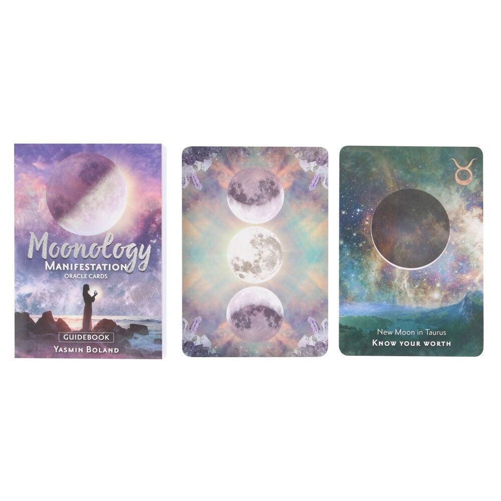 Astrologinės kortos „Moonology Manifestation"