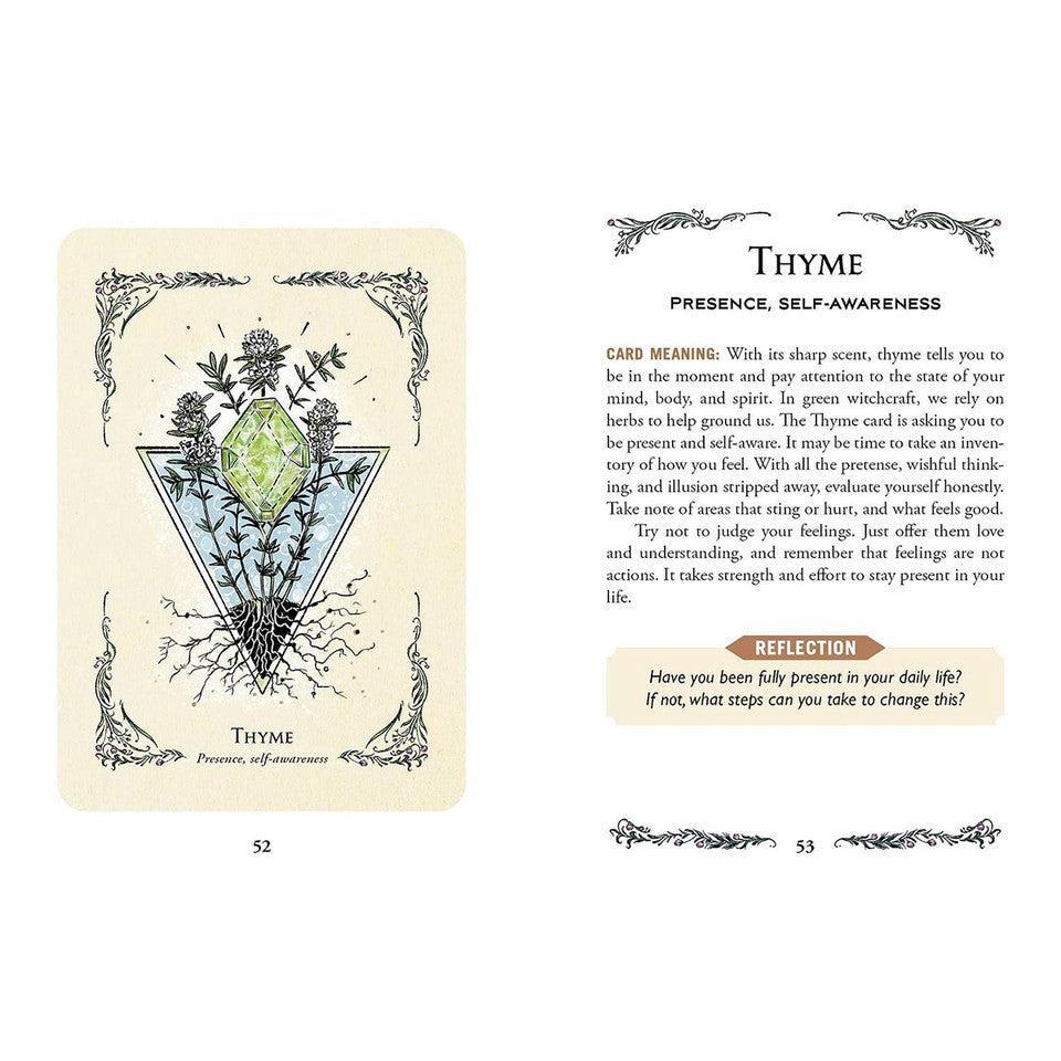 Augalų kortos „The Green Witch's"