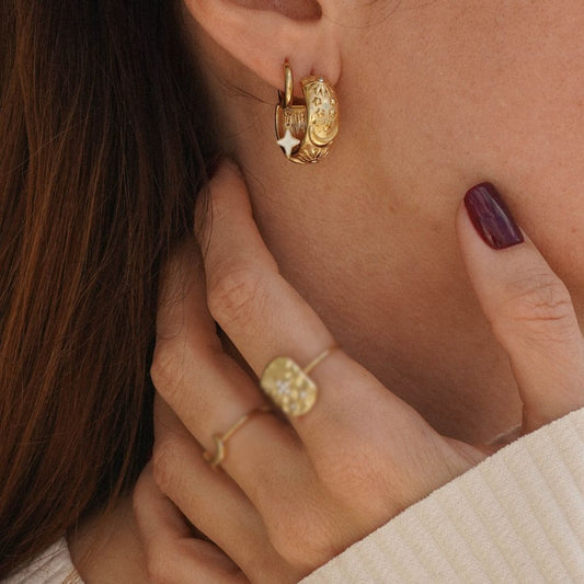 Auskarai "Gausos Mėnulis"