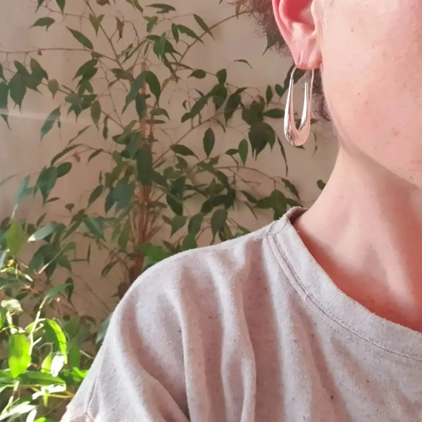 Auskarai “Tėkmė”