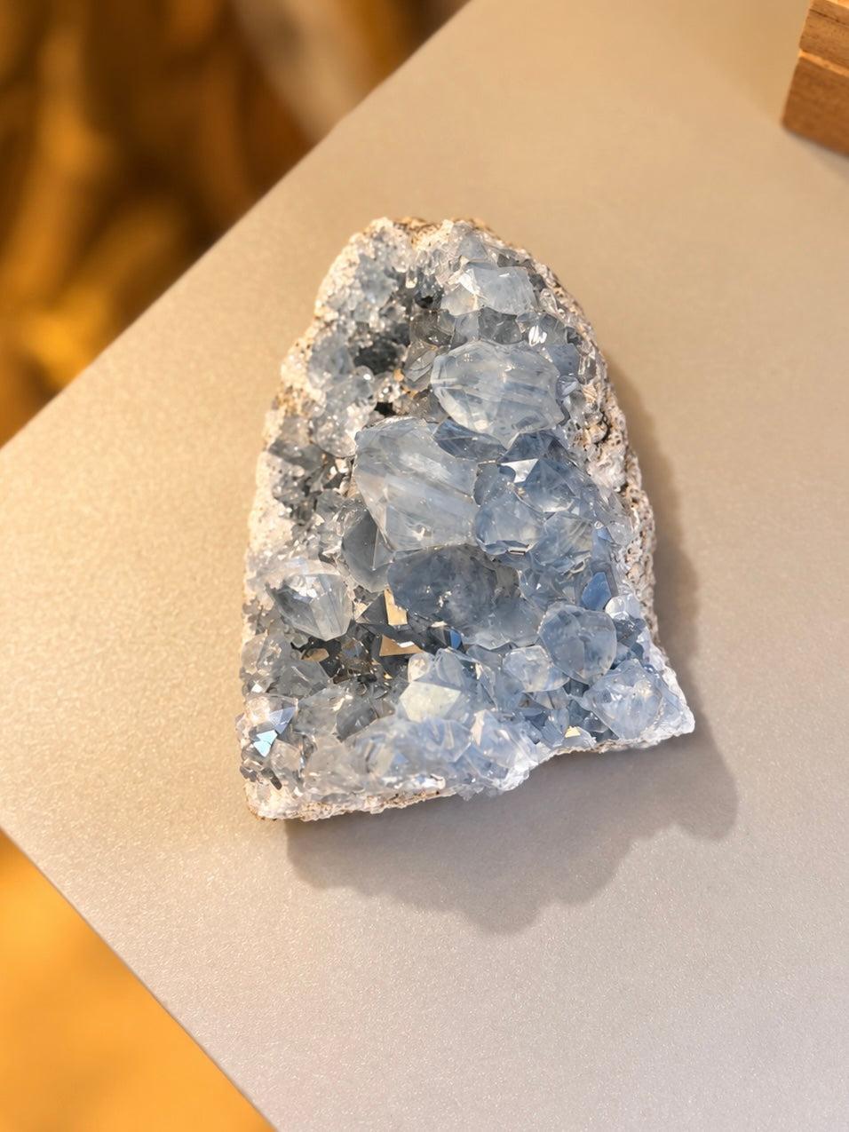 Celestite crystal