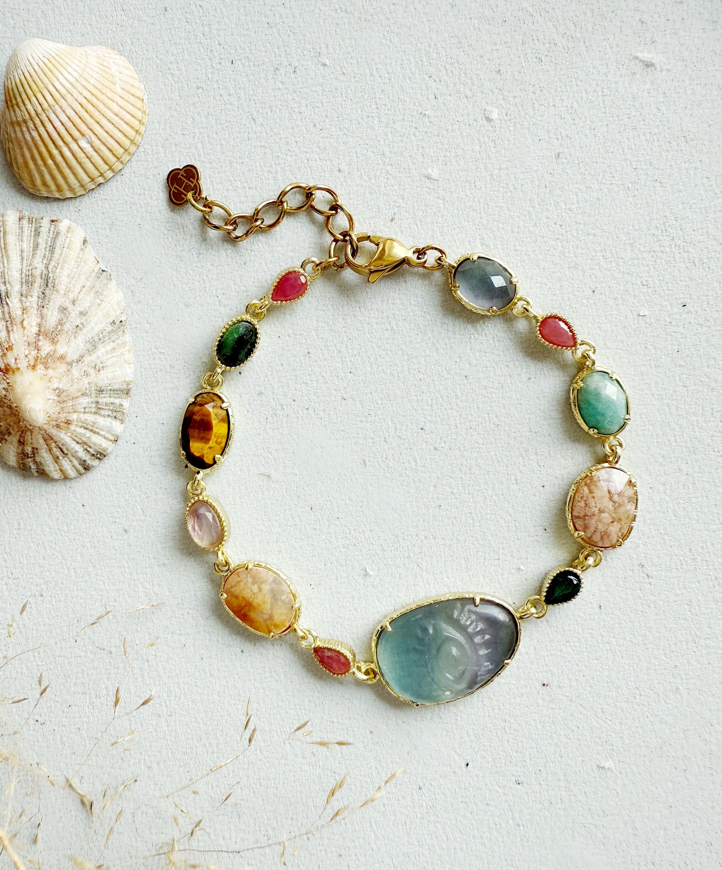 Fluorito kristalų apyrankė "Matanti"