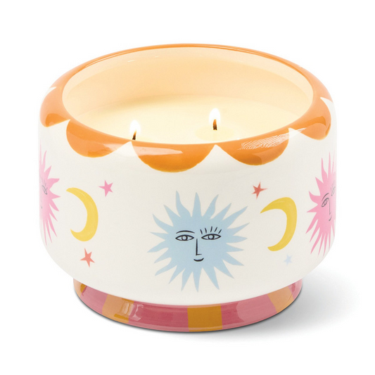 "Sun" Candle - Orange Blossom Scented 680g
