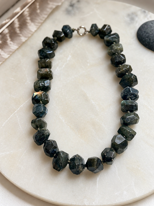 Labradorite Necklace "Protection and Intuition"