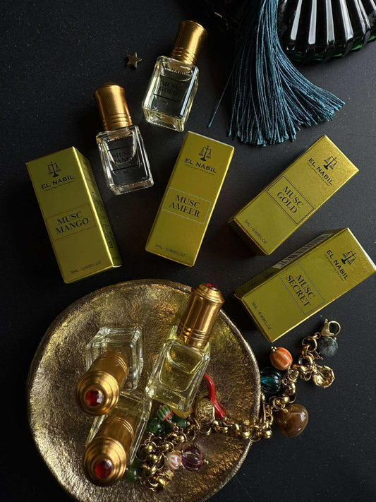 MUSC SLIM oil perfume / fruity, white floral