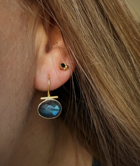 Moonstone earrings "Balance"