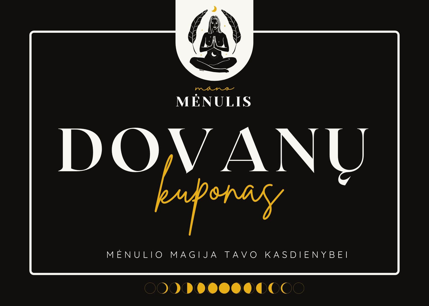 Mėnulio dovanų kuponas