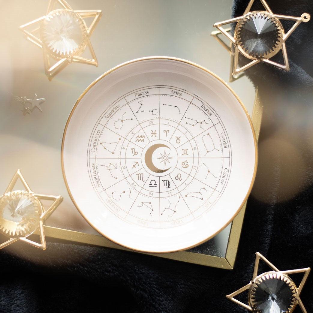 Porceliano padėkliukas "Astrologija"