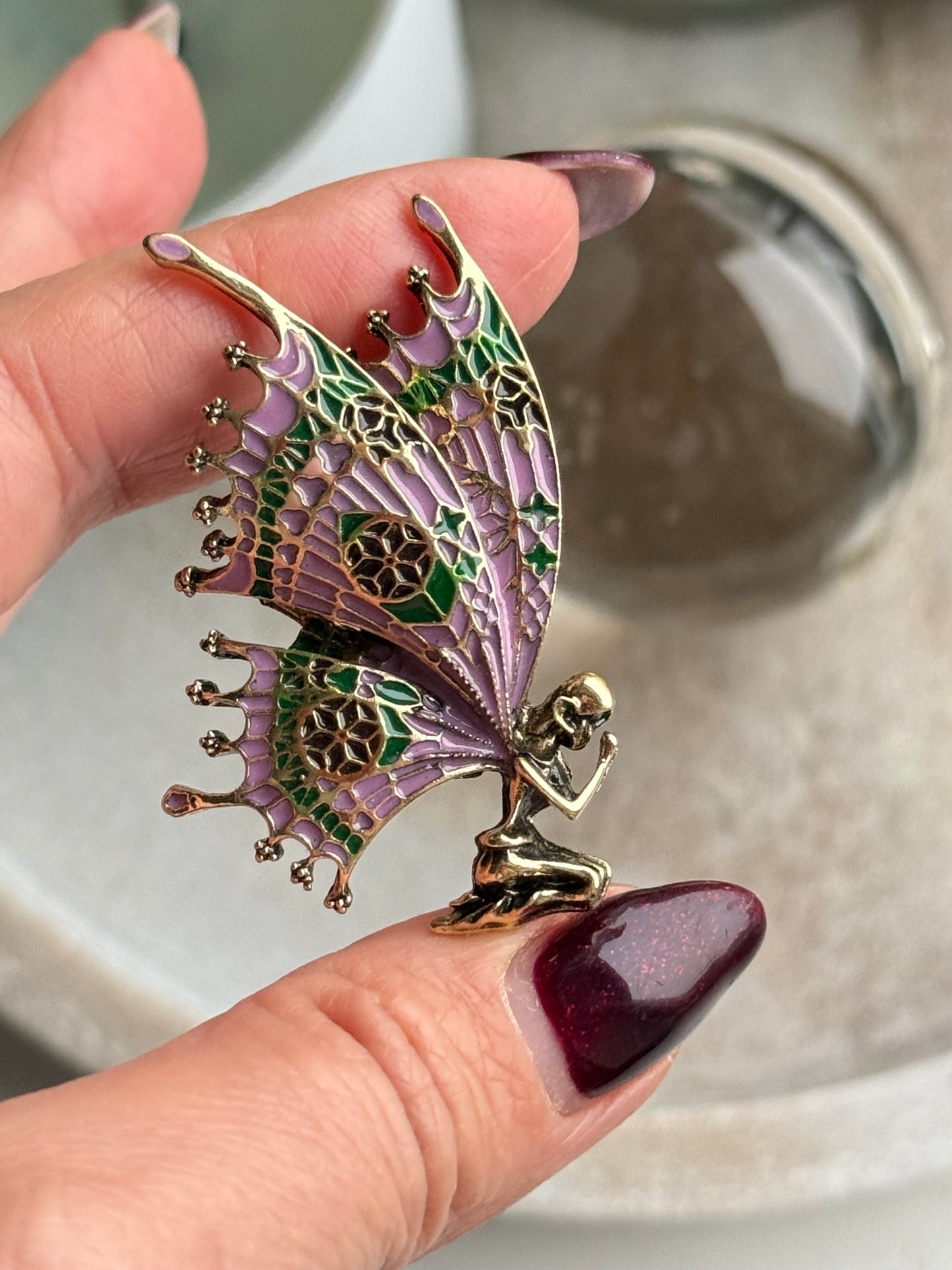 Brooch "Butterfly Transformation"