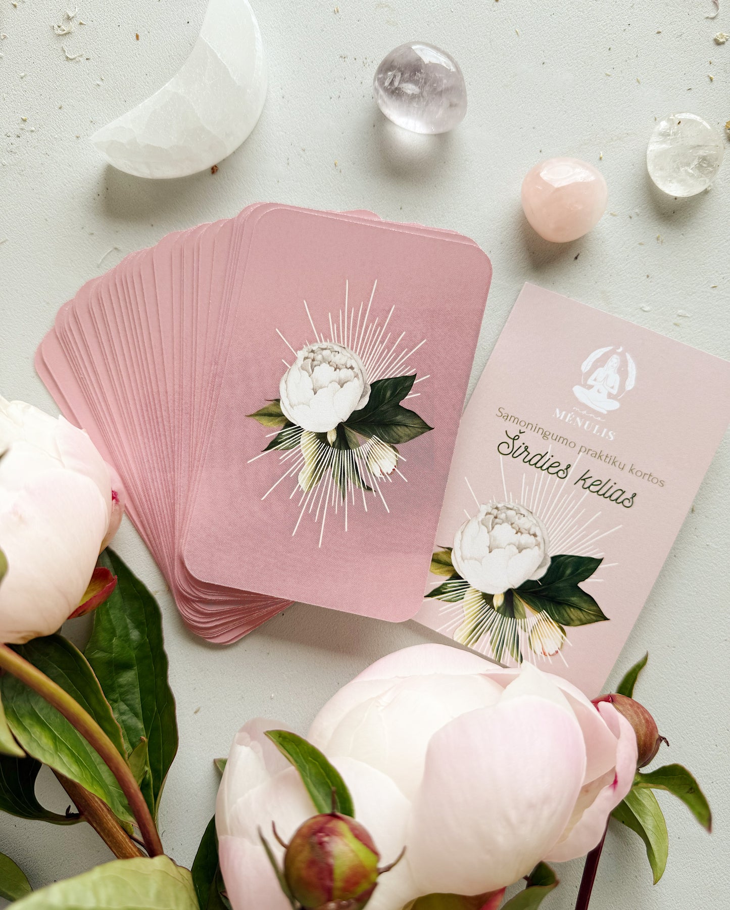 Sąmoningumo praktikų kortos "Širdies kelias"