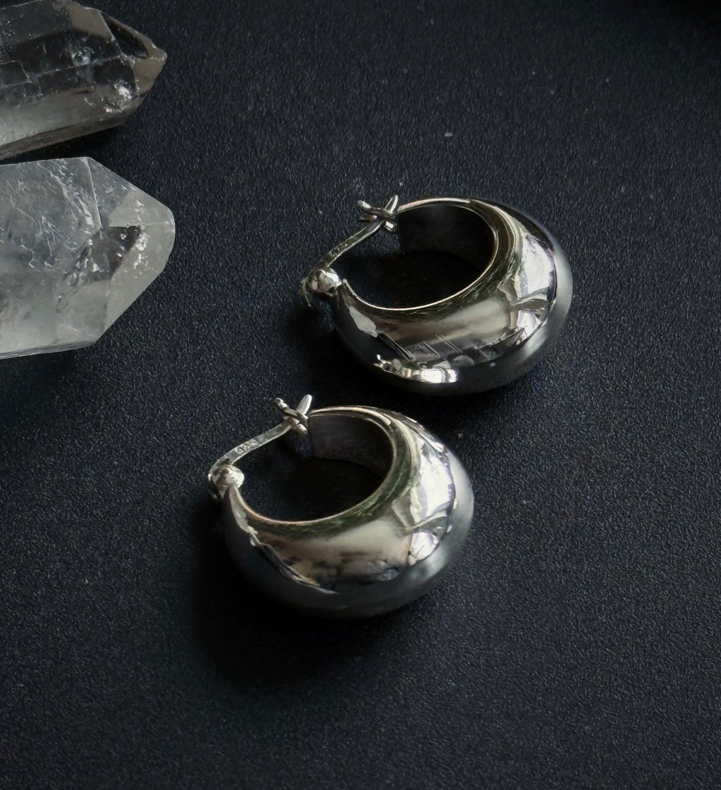 Sidabriniai auskarai