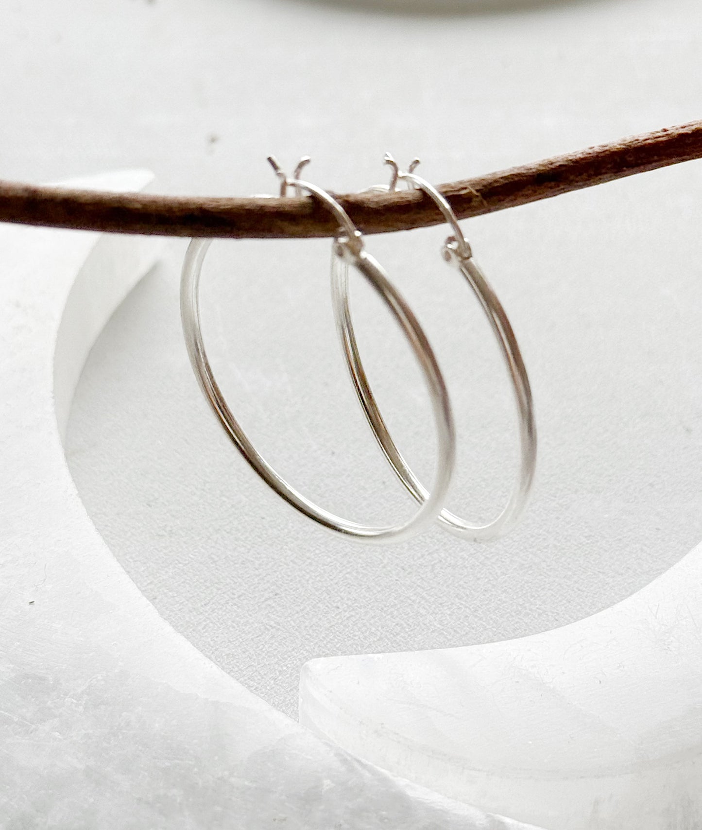 Sidabriniai auskarai