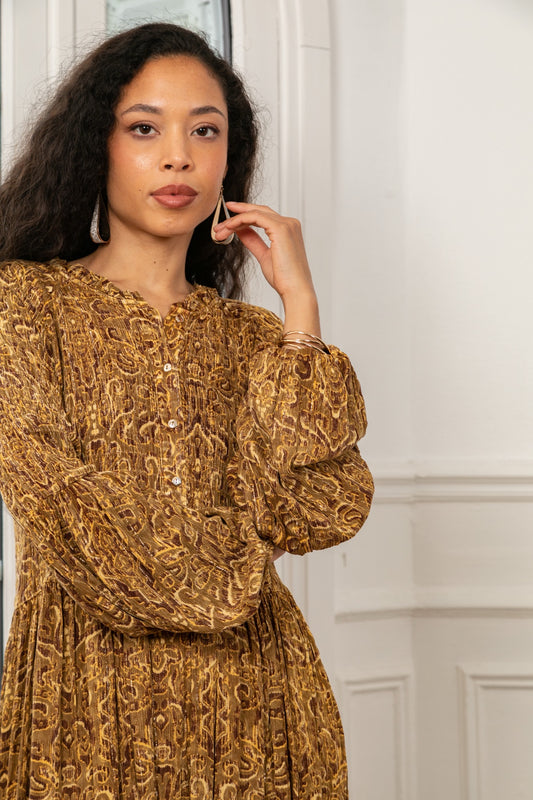 Suknelė “Saulės raštai”