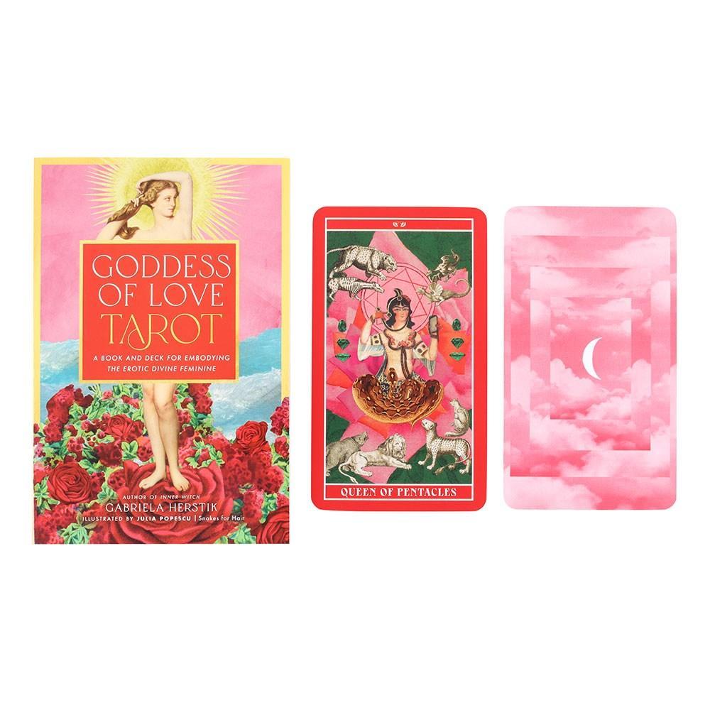 Taro kortos "Goddess of Love Tarot"