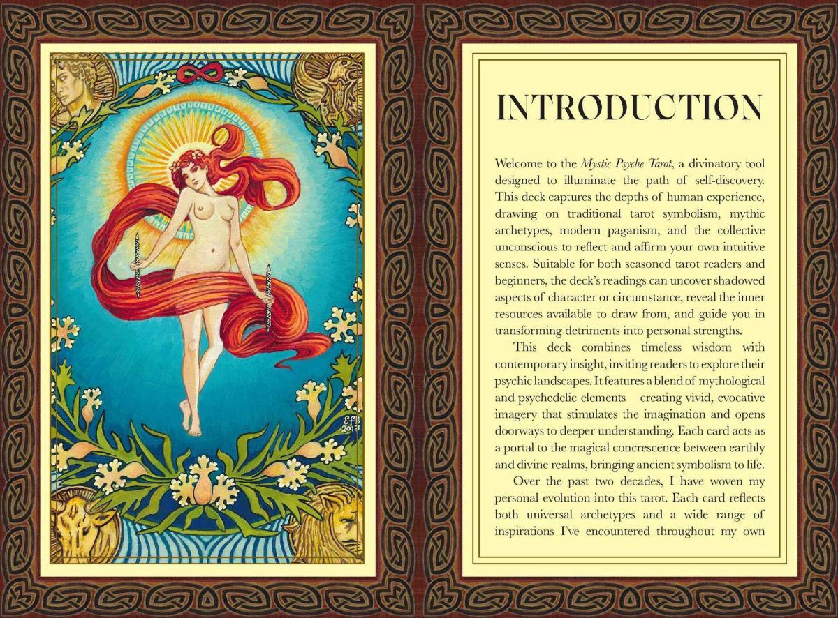 Taro kortos "Mystic Psyche Tarot"