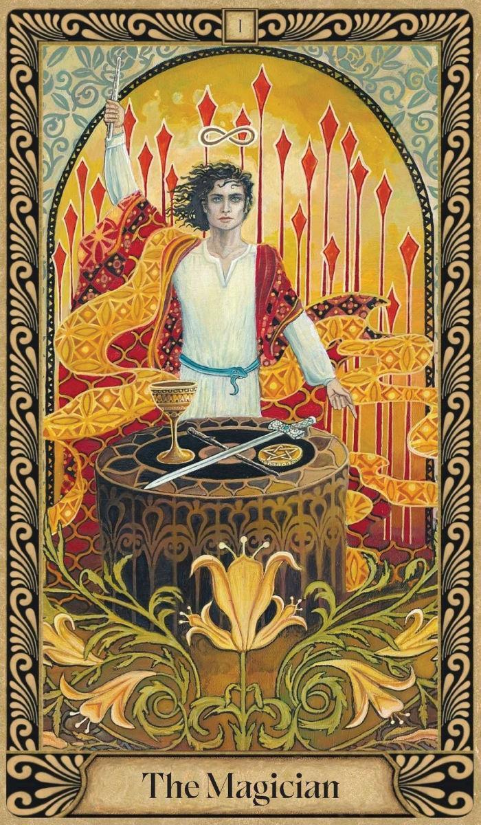 Taro kortos "Mystic Psyche Tarot"