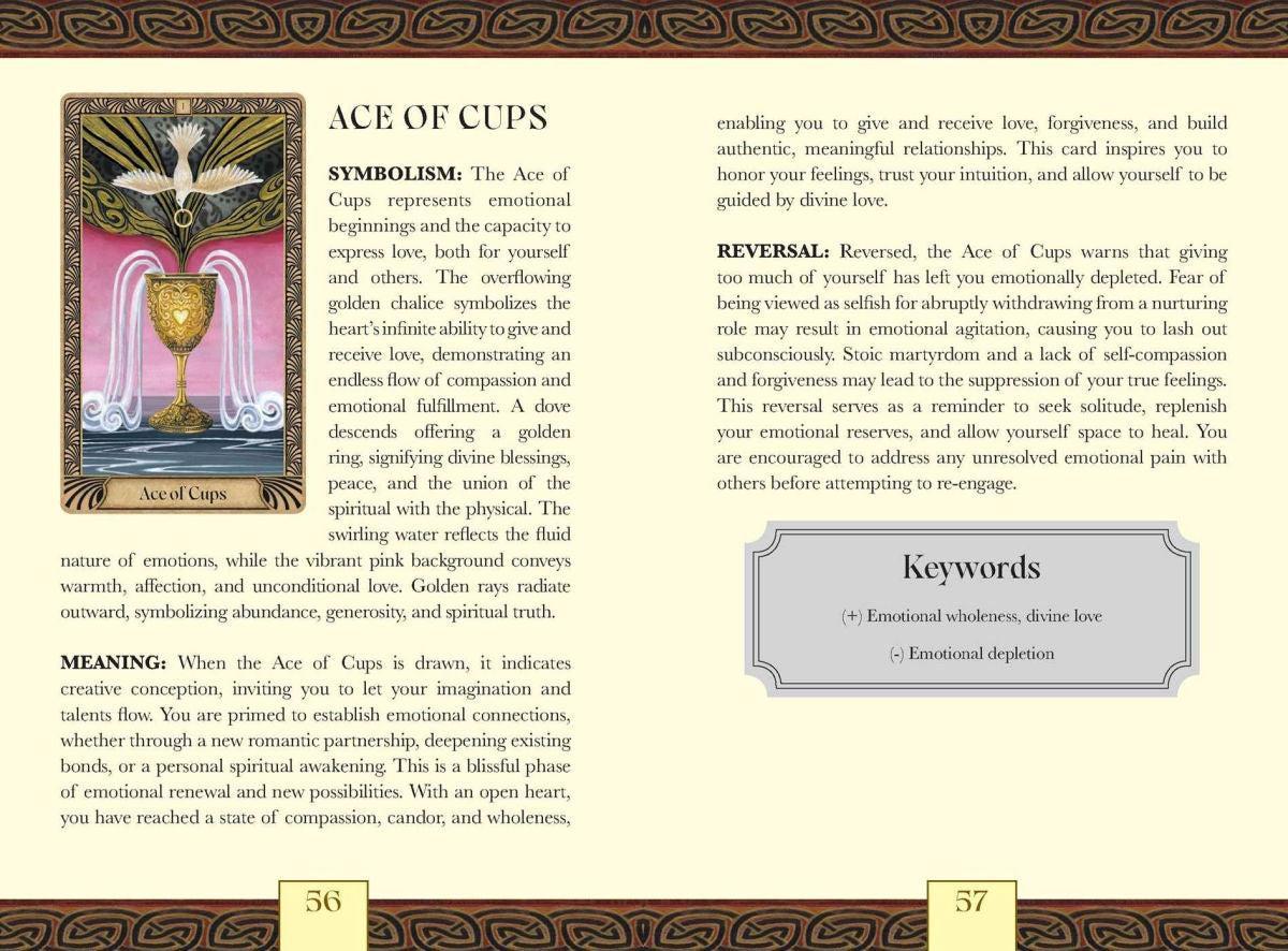 Taro kortos "Mystic Psyche Tarot"