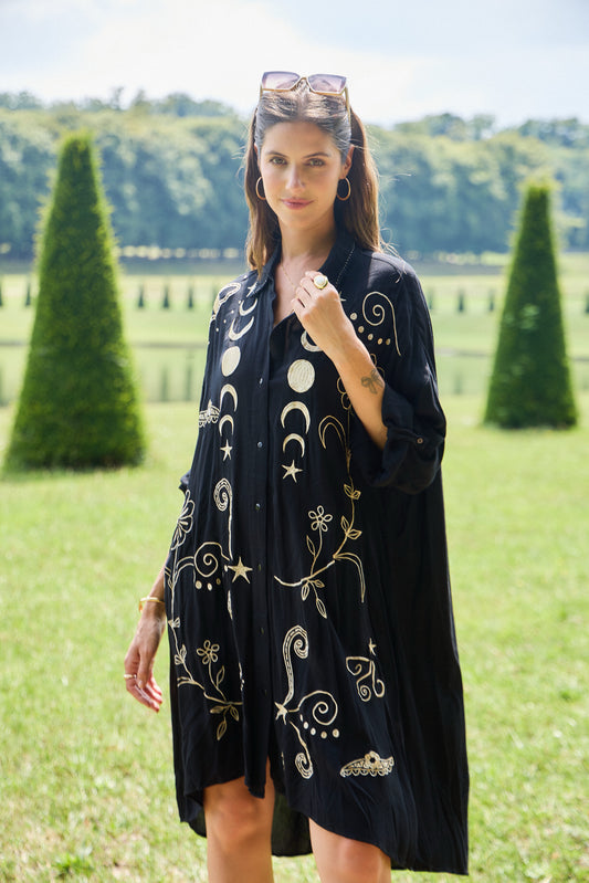 Trumpa Suknelė “Nakties karalienė"