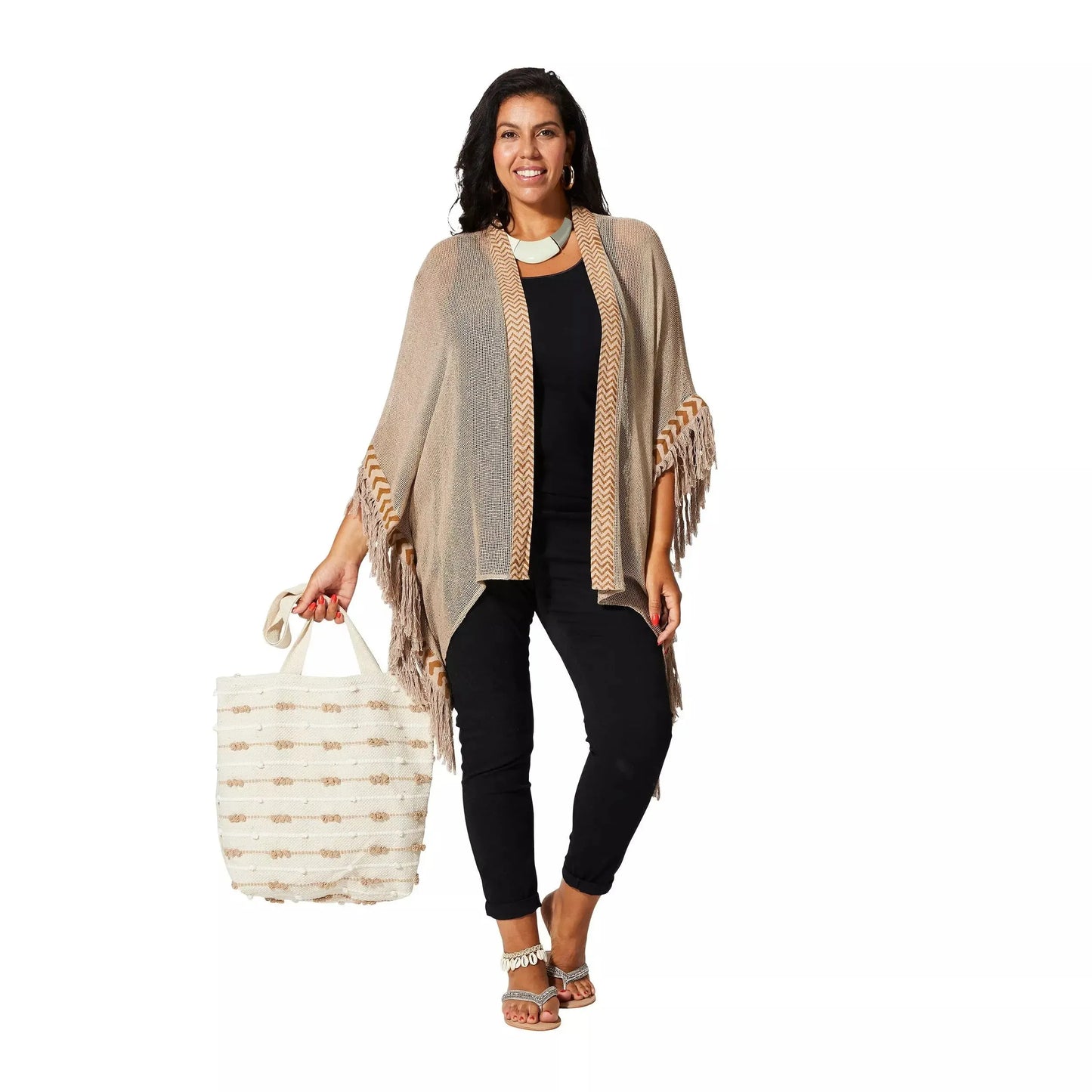 Trumpas kimono “Boho"