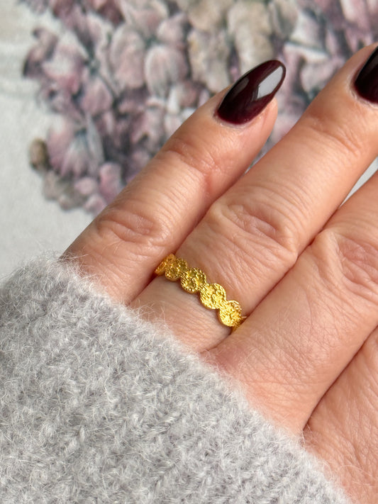 Žiedas “Luna Aurea”