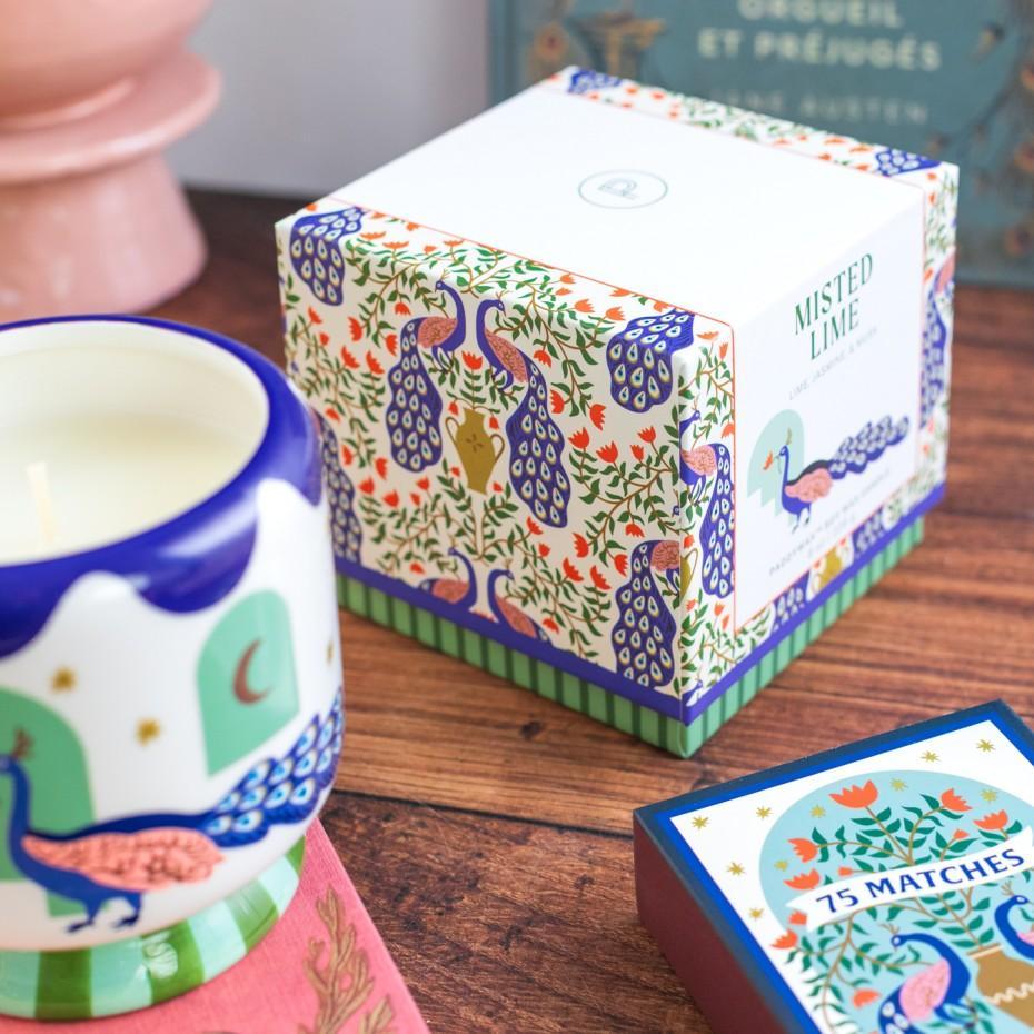 Žvakė "Peacock" citrusų - laimo kvapo