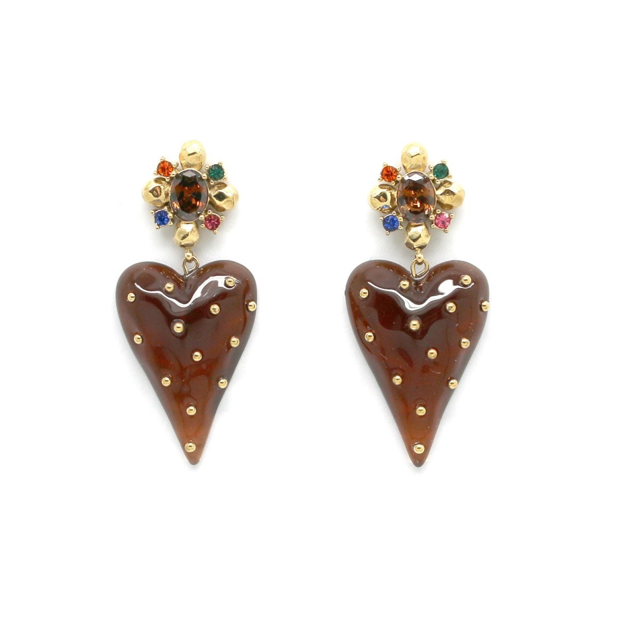 Earrings "Big Heart"