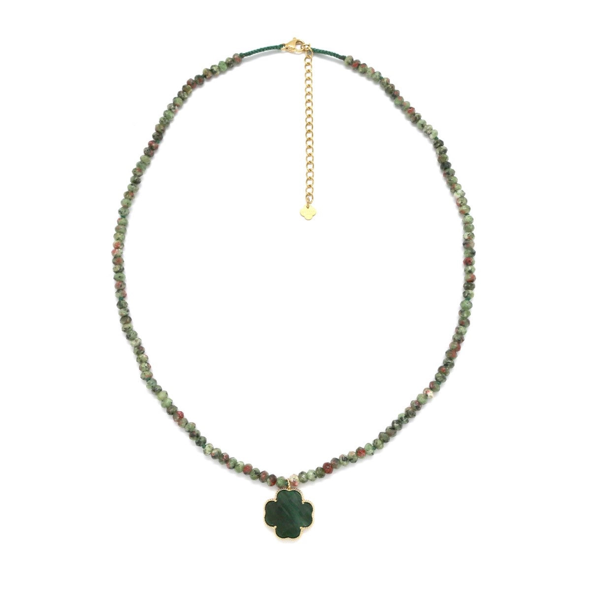 African turquoise choker necklace "Gausa"