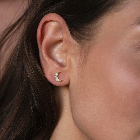 "Moon" mini earrings