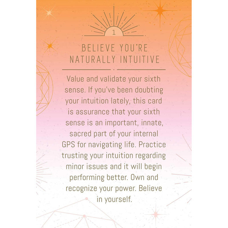 Astrological cards "Moonology Manifestation"