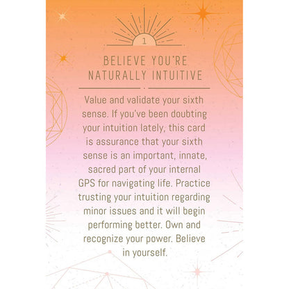 Astrological cards "Moonology Manifestation"