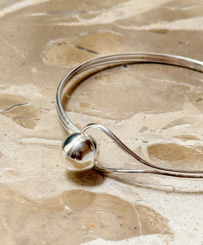 "Minimal" silver bracelet