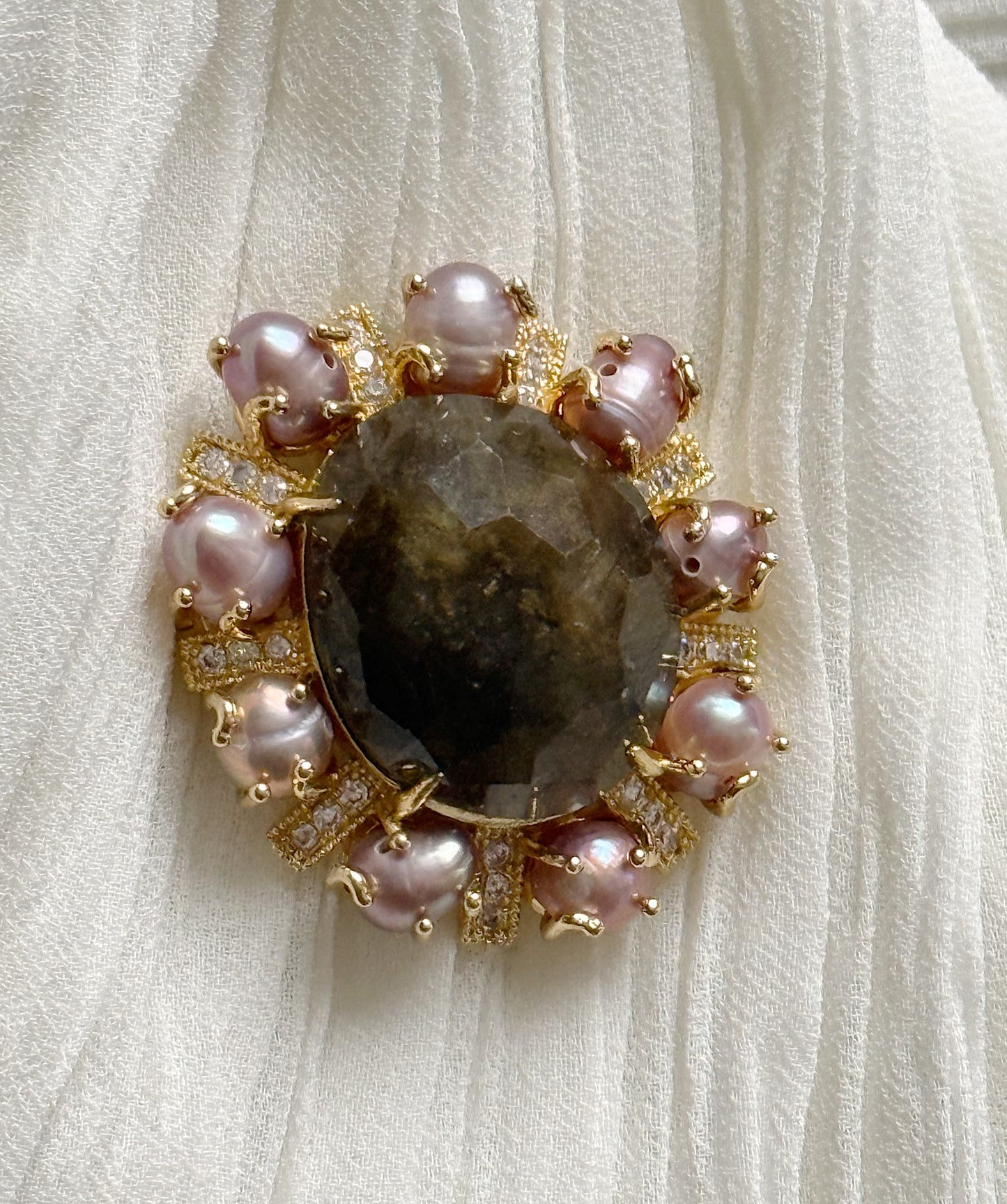 Lapis lazuli necklace “Secret”