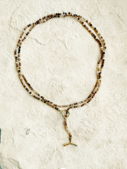 Amazonite Necklace / Bracelet "Young Moon"