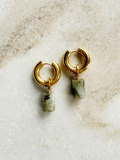 Labradorite earrings "Fortuna"