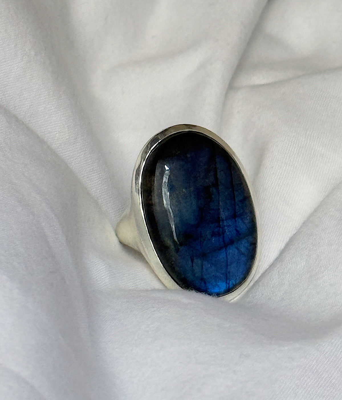 "Labradorite" silver ring