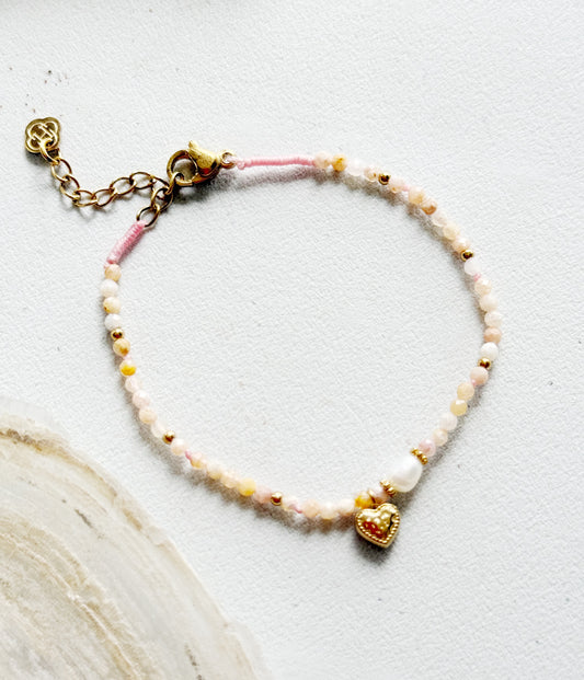 Pink Opal Bracelet