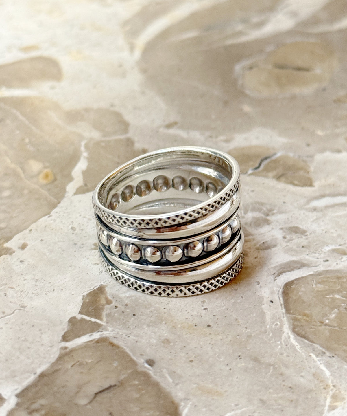 "Gaja" Silver Ring