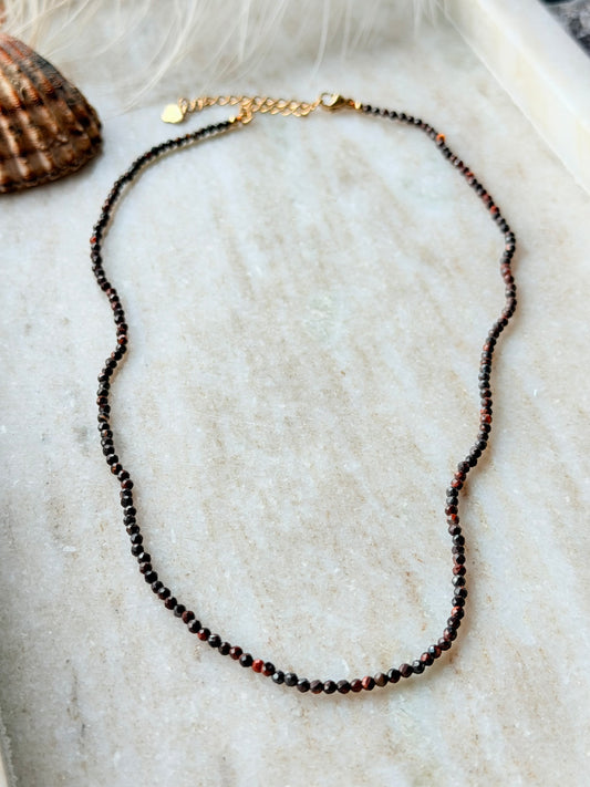 Red Tiger Eye Necklace