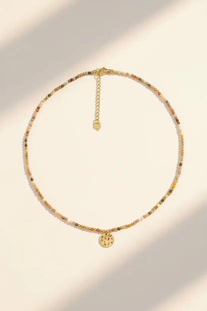 Agatų vėrinys "Mėnulis"