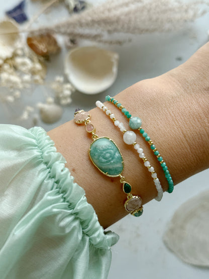 Amazonite friendship bracelet