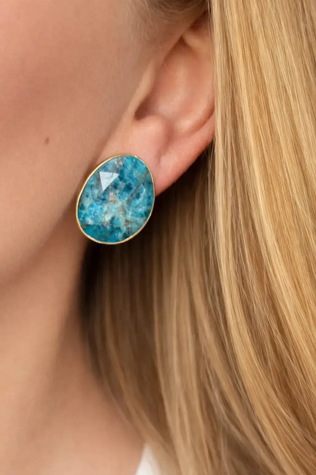 apatite earrings